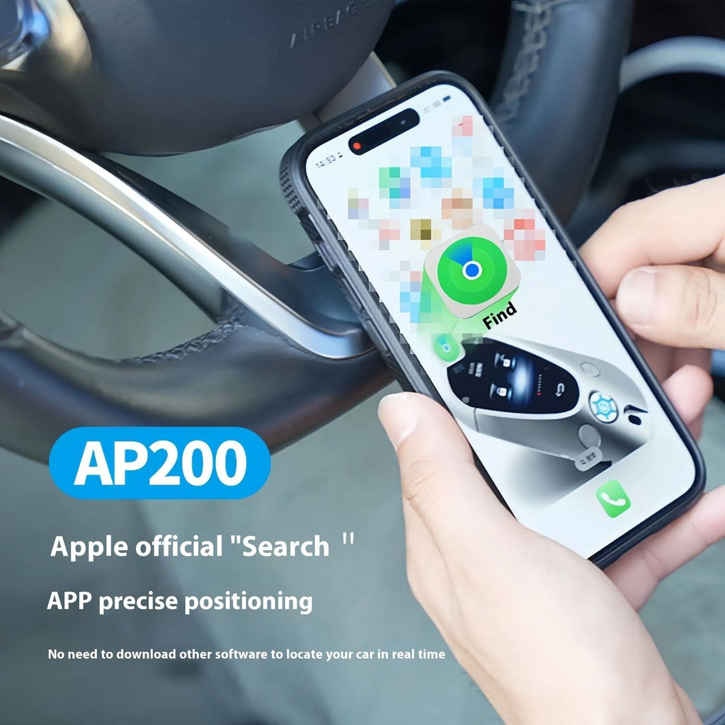 Black car charger GPS locator instrument with ABS construction for vehicle tracking