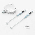 Motorcycle clutch labour-saving box modification kit in aluminium alloy shown in multiple colour options.