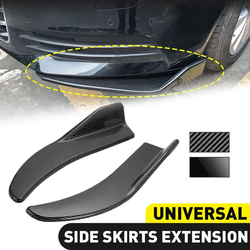Car front and rear deflector kit for General Motors vehicles with 440mm ABS construction and screw fixation