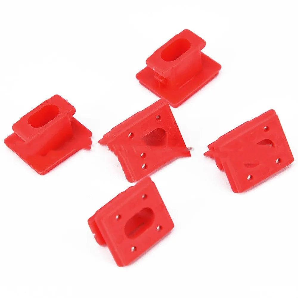 Pack of 10 plastic BMW interior trim panel clips for door walnut trim on 3, 7, X3 Series