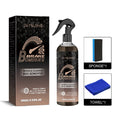 Car brake cleaner kit containing 100ml rust removal cleanser bottle, cleaning sponge, and microfibre cloth for disc maintenance