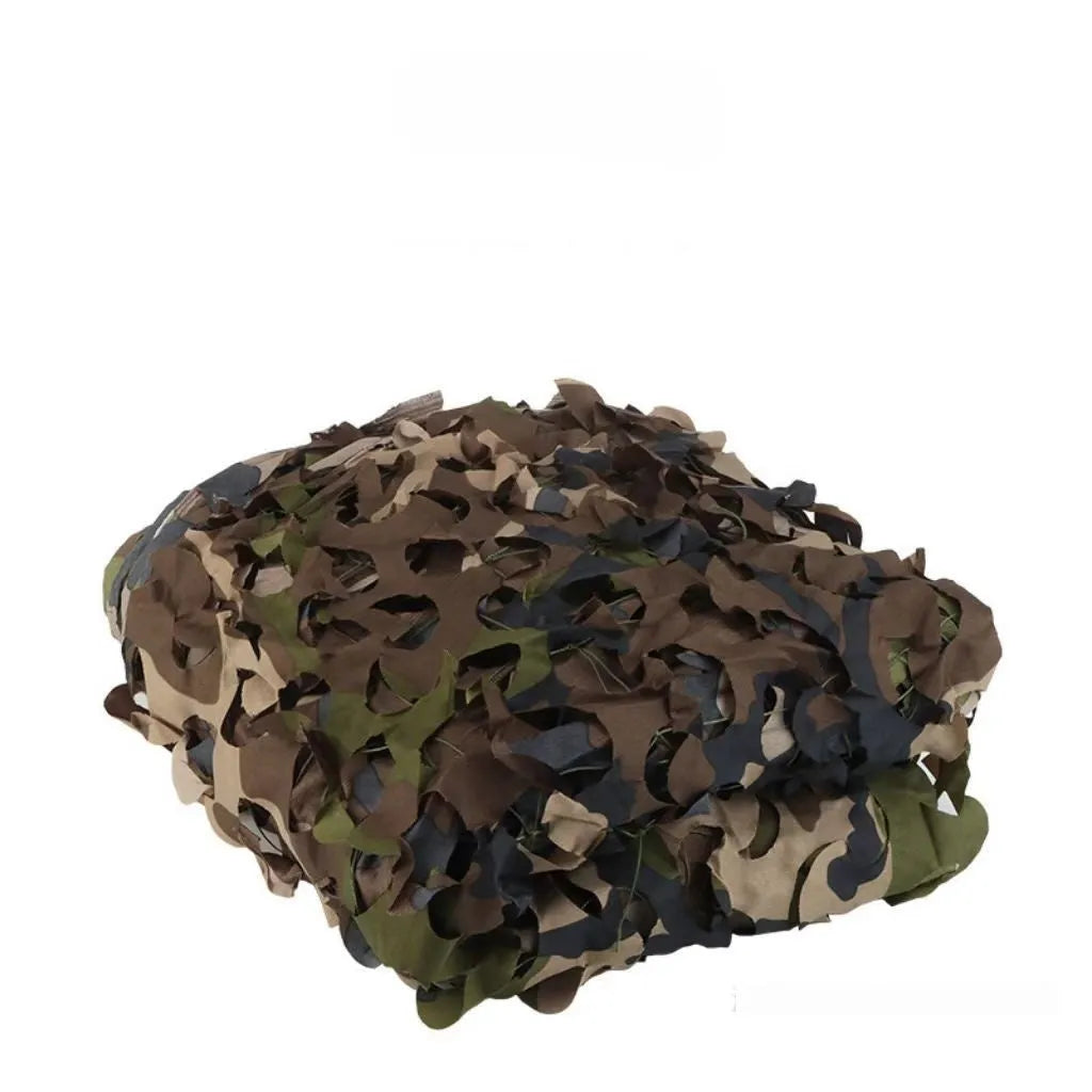 Green camp camouflage net cover with UV and infrared protection functions