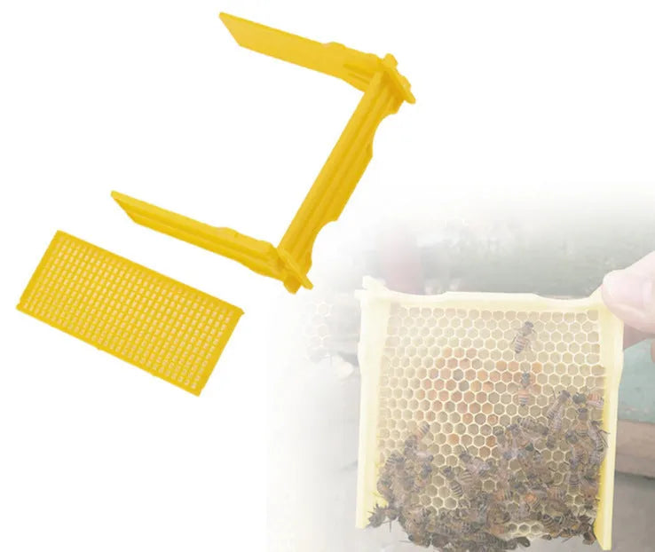 Three white EPS foam bee delivery boxes for queen bee transport, each measuring 20x15x10cm