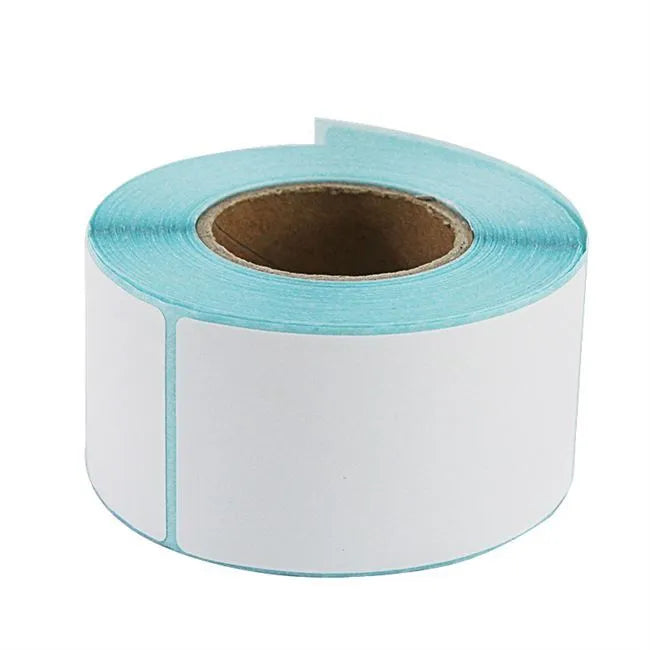 10x15cm thermal paper roll with 500 sheets, white thermal paper for thermal printers