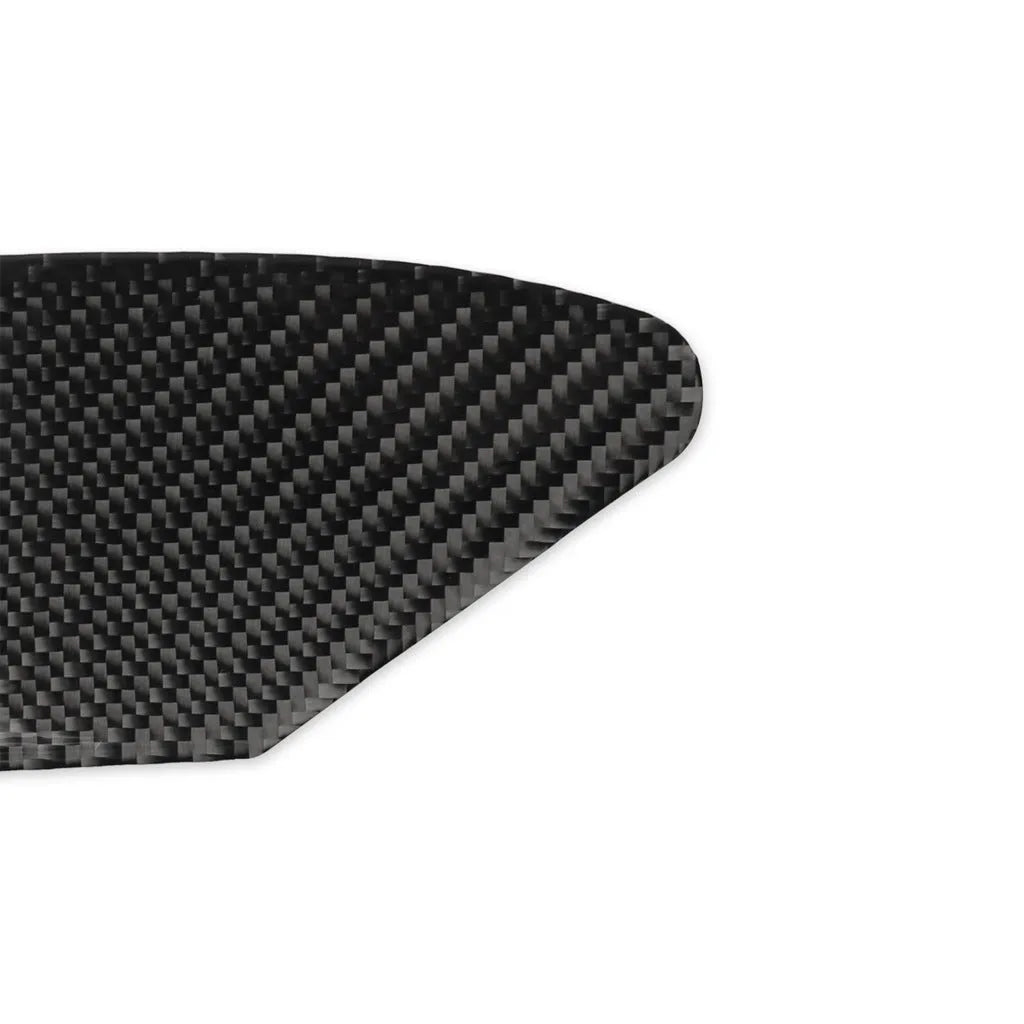 Carbon fibre USB charging port panel decorative sticker with 3M backing