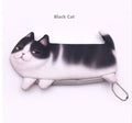 Cat makeup case travel organiser with 3D printing design in multiple colours