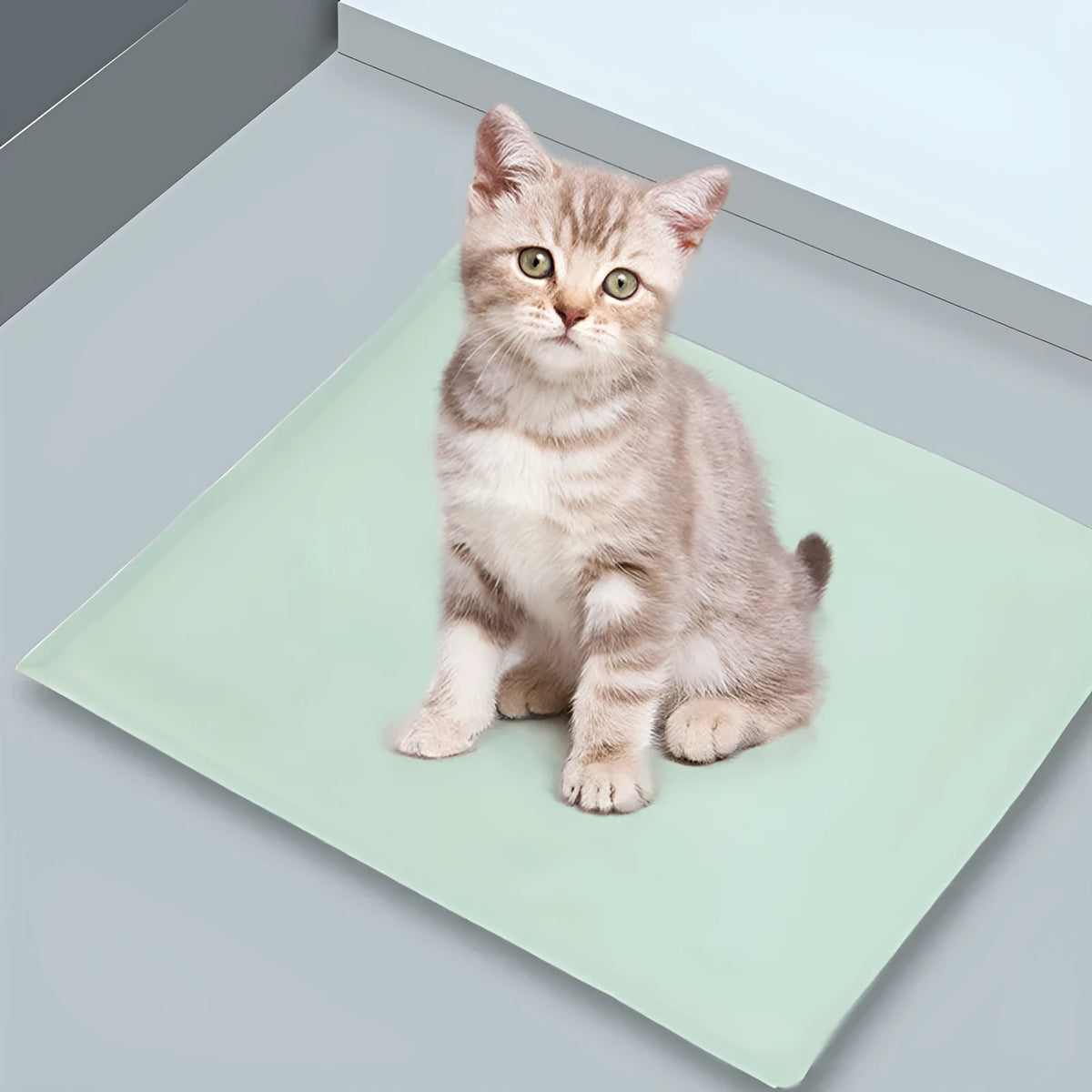 Electric pet heating pad, 45W 220V, three heat gears, round or square, for cats and small pets