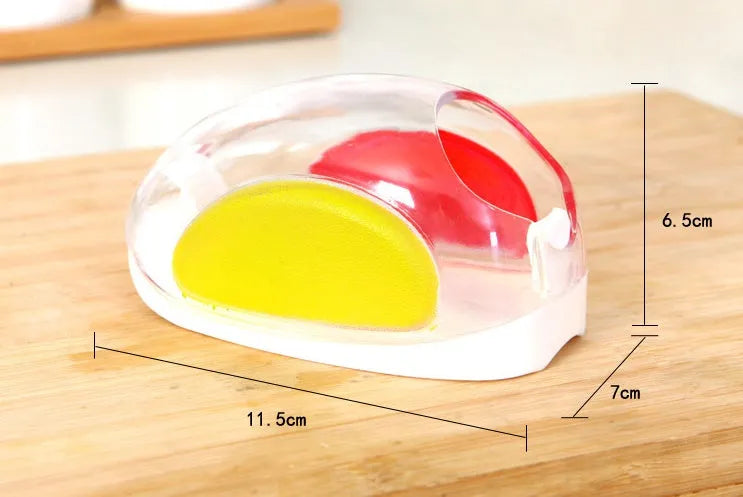 Kitchen corn separator with stainless steel blade and plastic shell for removing kernels from cobs