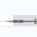 Grenade-shaped aluminium handle screwdriver with multiple head types for iPhone repair