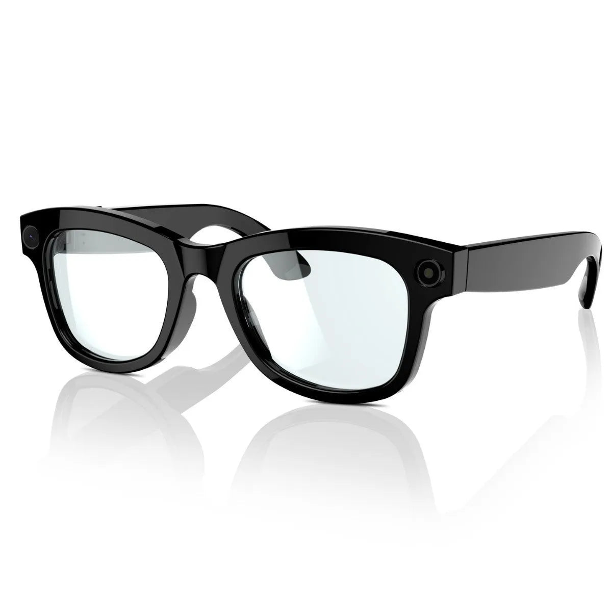 AI translation video glasses with head-mounted design featuring HD camera for real-time language interpretation