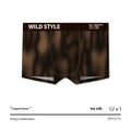 Men's leopard print pyjama trousers in lightweight ice silk polyester fabric.