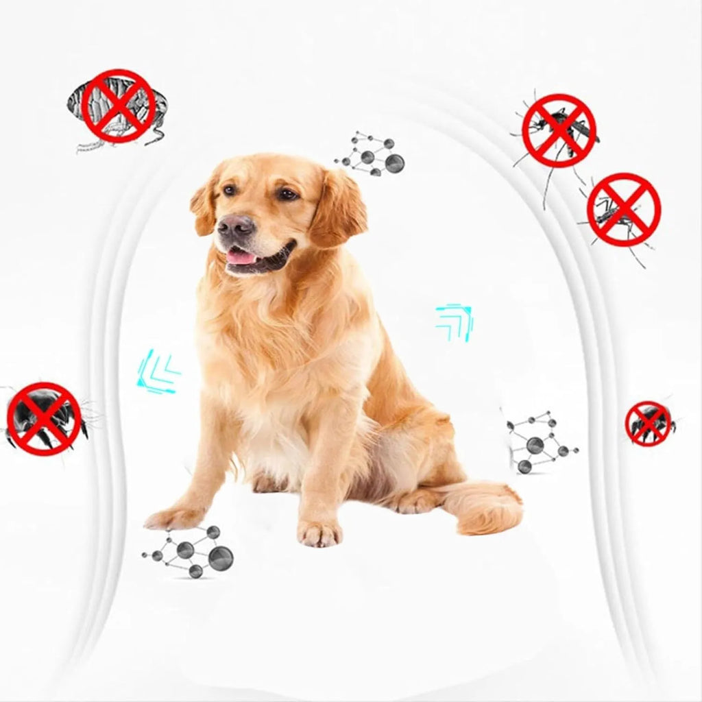 Double-sided flea comb for pets with dense teeth, measuring 0.85cm wide and 5cm long