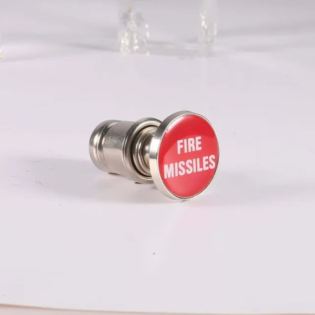 12V universal vehicle cigarette lighter with metal and plastic body and heat resistant ceramic protector, available in red and blue