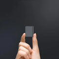 Black high definition noise reduction digital voice recorder with zinc alloy shell