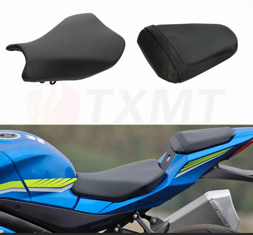 Suzuki GSXR1000 motorcycle seat covers in PU leather with waterproof and sunscreen protection