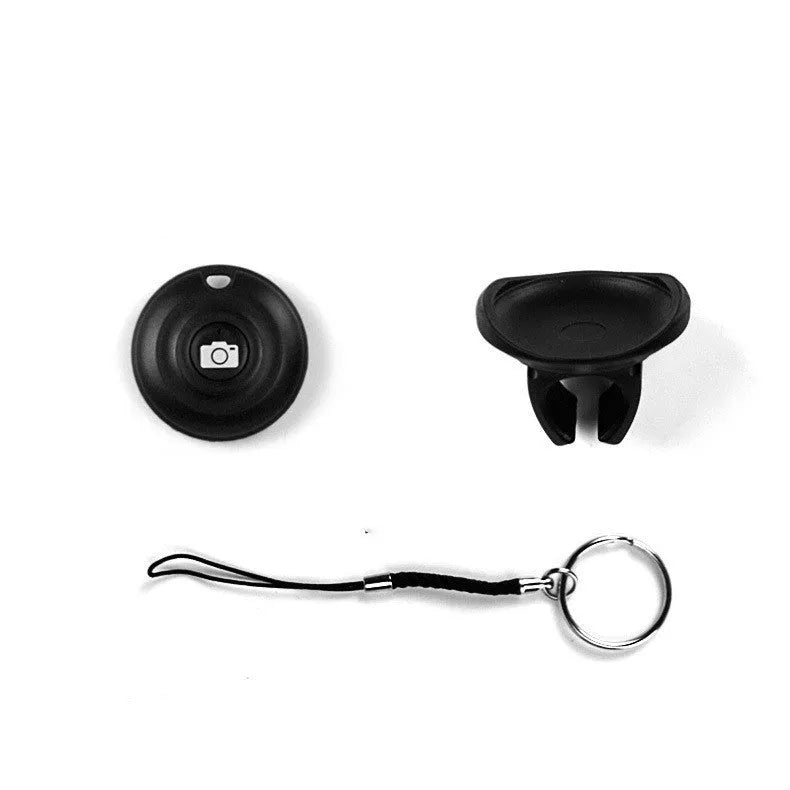 Black Snap Bluetooth remote control for selfies, weighing 27g with over 10-metre range