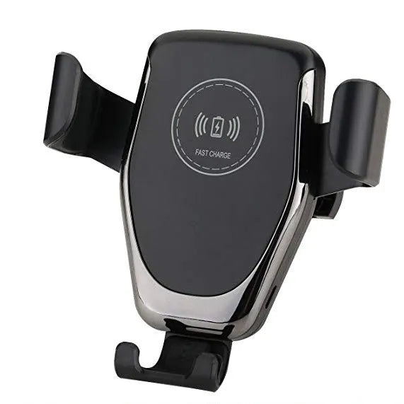 Car wireless charger with automatic clamping, 18W fast charging, black or white colour, for iPhone models