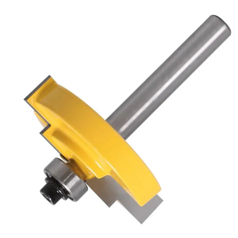 Door and window step cutter woodworking tool with 8mm shank and carbide blade