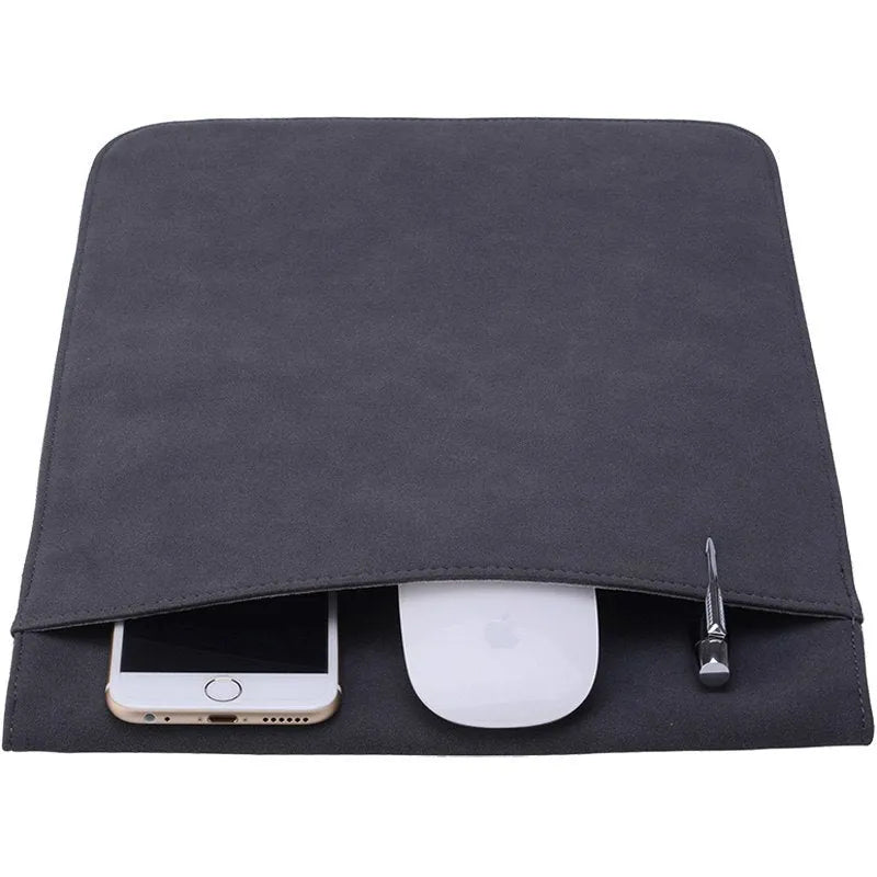Notebook case in dark gray, green, light gray or pink, 6mm thick, for 11 to 15.5 inch laptops