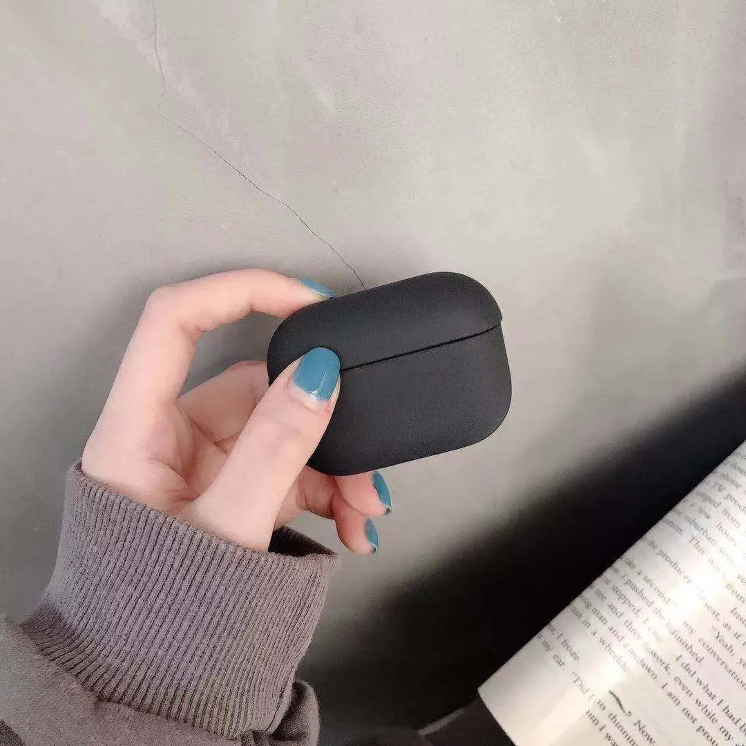 AirPods Pro protective case in multiple colours showing durable plastic construction
