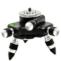 Black aluminium alloy spirit level base accessory YL-30 model with 15cm by 12cm dimensions