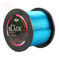 Seaknight1000 M nylon fishing line spool in 1000m length showing available colour options.