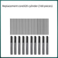 Children's cartoon design mechanical pencil with 2B replaceable lead cores in multi-pack bundle options