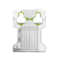 Locking plate adjustment tool for bicycle SPD and KEO cleats on a white background