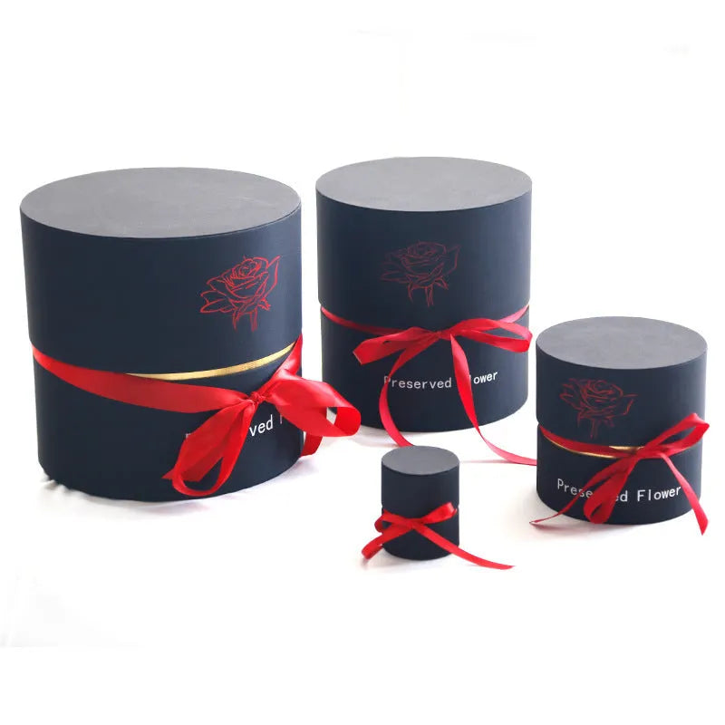 Eternal preserved real roses in luxury gift box, zero maintenance floral gift set