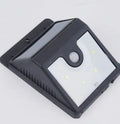 Solar 4 LED sensor lights for outdoor use with motion activation and weather-resistant housing