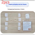 V27 neck firming lifting strap kit with four belts and twenty adhesive patches in skin tone colour