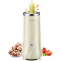 Beige multifunctional mini breakfast machine with automatic function for compact kitchens