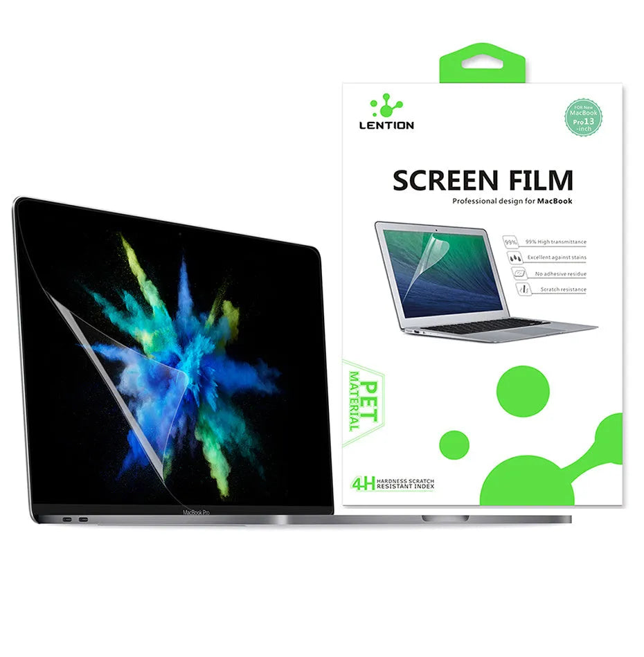 Matte screen protector for MacBook Pro 13-inch laptop with installation tools