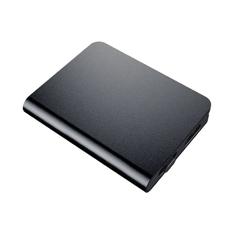 Black high definition noise reduction digital voice recorder with zinc alloy shell