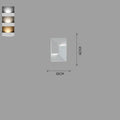 Nordic art wall lamp with iron shade in modern simple design