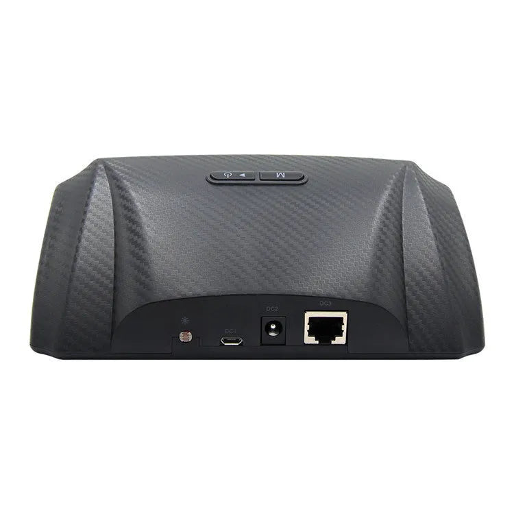 Black GPS GO 2 universal car head-up display monitor on a car dashboard