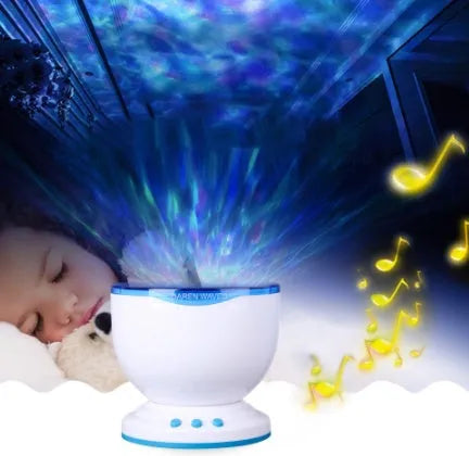 Blue ocean lamp projection lamp LED projecting ocean scenes up to 5 metres with DLP correction