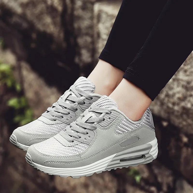 Women's beige orange casual shoes with a 3.5cm low heel on a plain background.