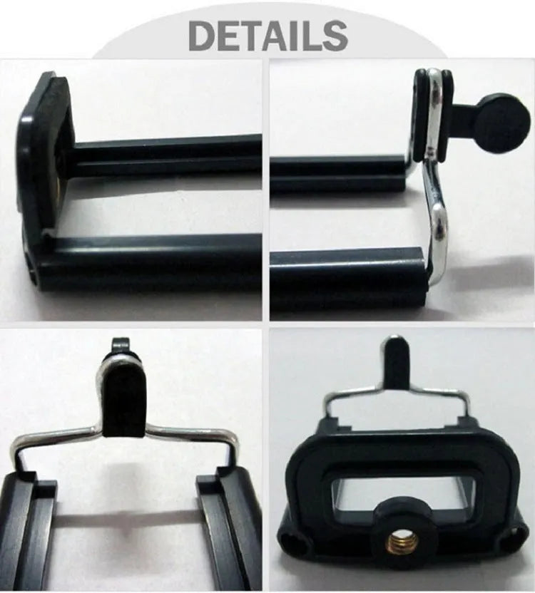 Black octopus flexible tripod stand with spherical gimbal head for mounting phones and cameras.
