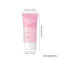60g facial scrub exfoliating cleanser for women's pore cleansing, universal skin type skincare product