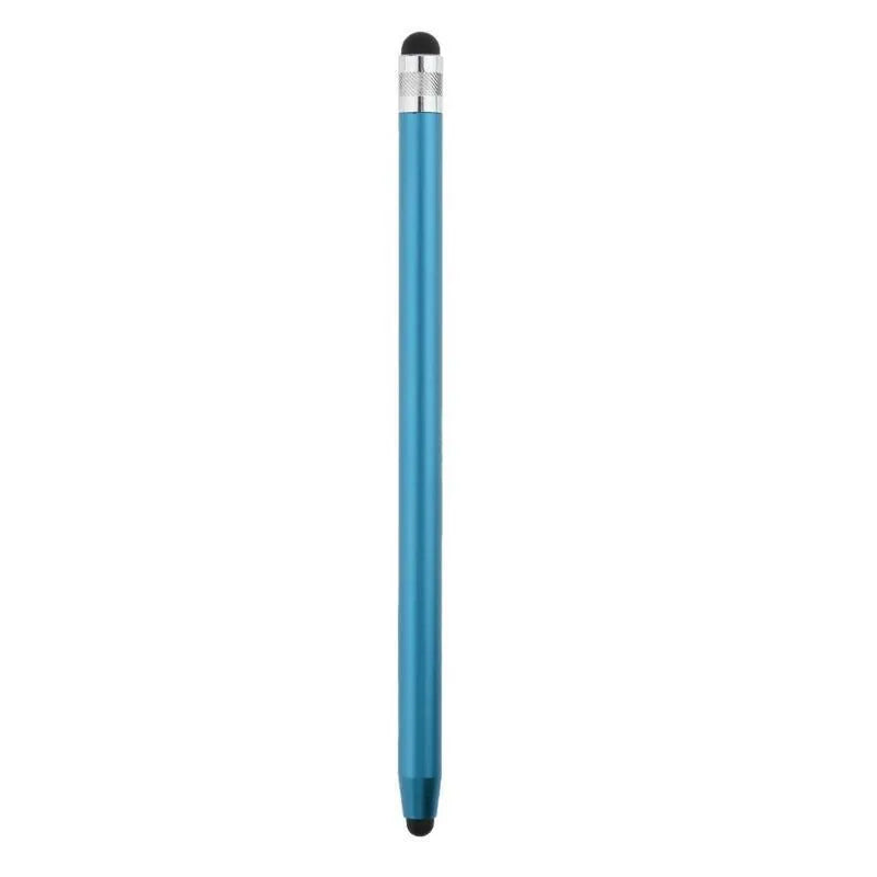 WK128 metal touchscreen stylus pen with dual rubber tips in various colour options