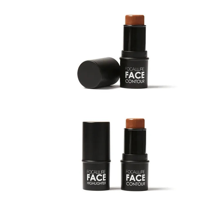 Perfection Face Contour Highlighter cream makeup in four colour options for facial contouring