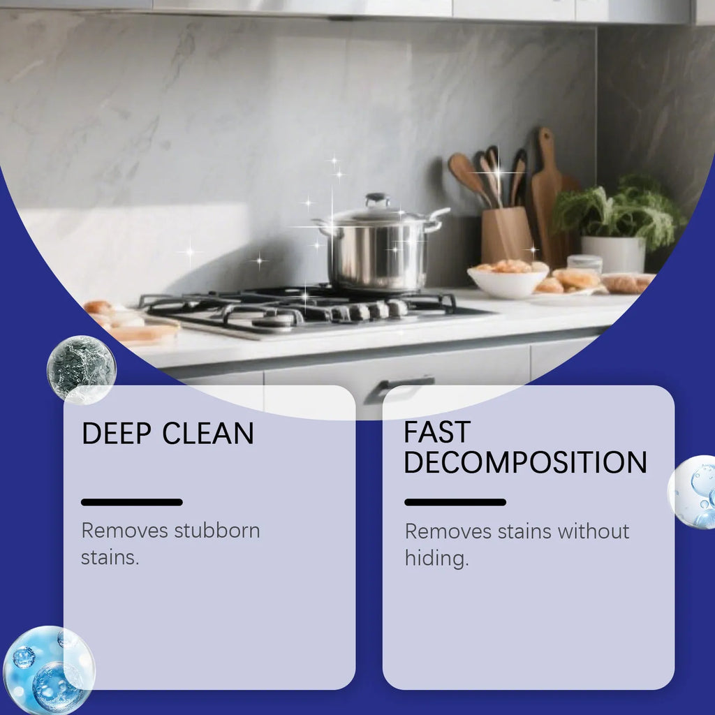 237ml decontamination gel container for kitchen and bathroom cleaning with sodium hypochlorite formula