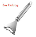 Stainless steel corn planer measuring 18cm with 75g weight for kitchen use