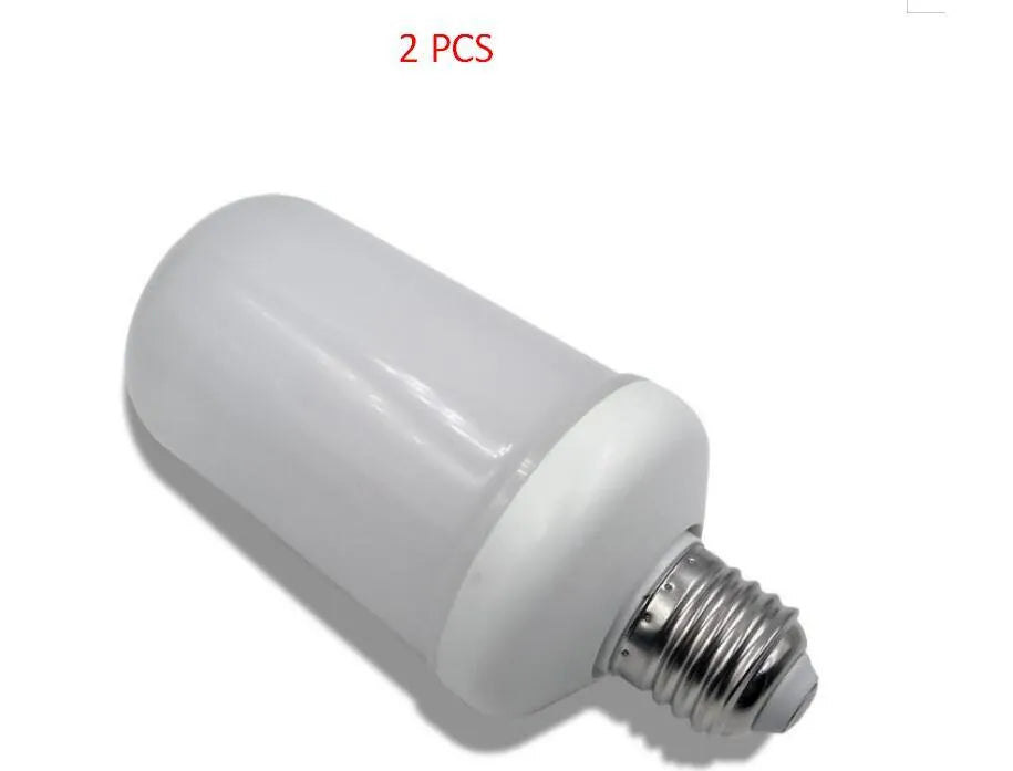 Atmosphere decorative flame effect lamp showing realistic LED flickering flame pattern on dark background