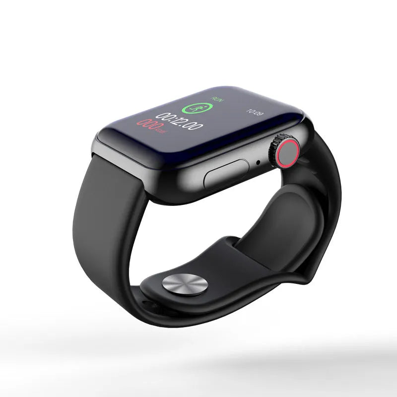 D28 sports smart bracelet with 1.3 inch touchscreen, plastic case and TPU wristband in Black, Pink or White