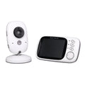 VB603 digital baby monitor showing parent unit with 3.2-inch screen and separate camera with night vision LEDs.