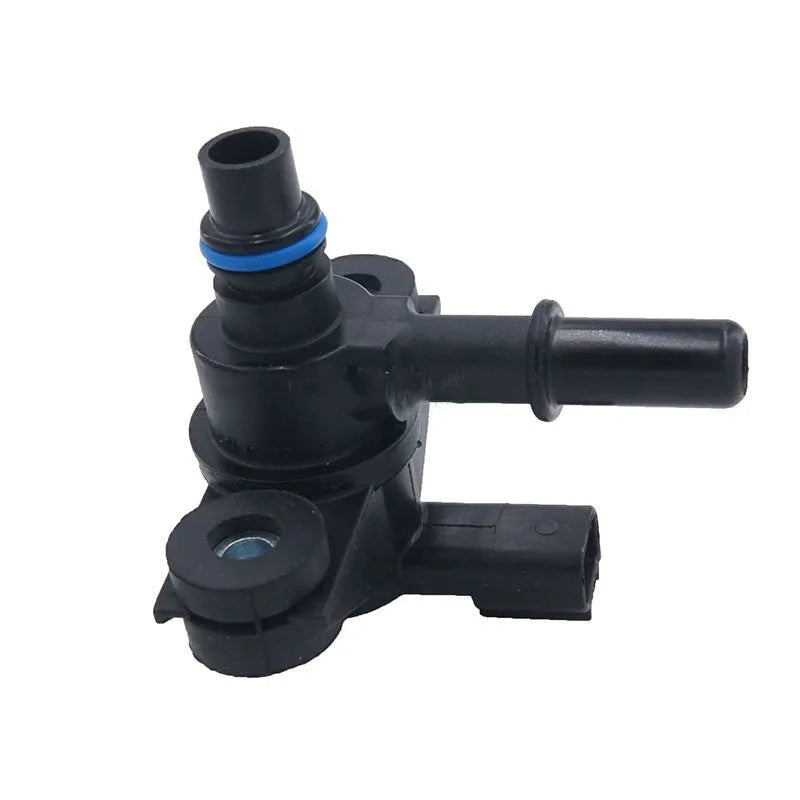 Ford turbocharging solenoid valve AU5A-9G866-AB in black ABS plastic for boost pressure control replacement