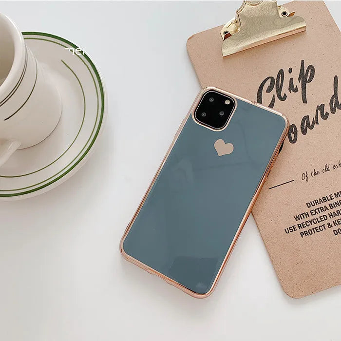 Slim TPU iPhone case in solid colour showing 1.5mm thickness and precise button cutouts