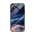 Simple black and navy blue silicone phone case for iPhone and Samsung Galaxy smartphones.